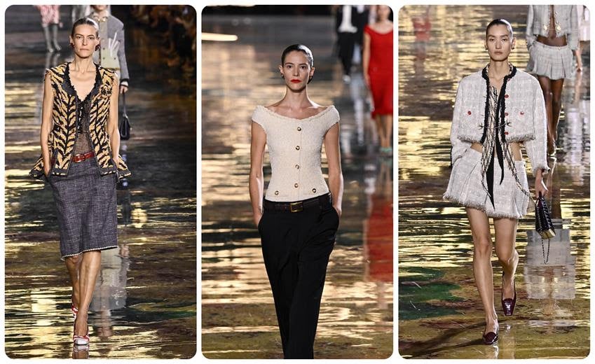 Chanel Spring 2027 runway. Source: Getty