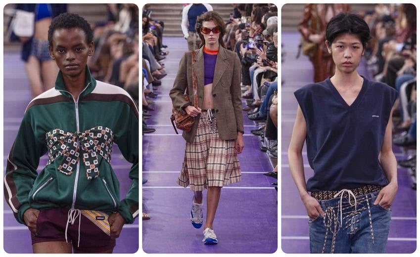 Miu Miu Spring 2027 runway. Source: Getty