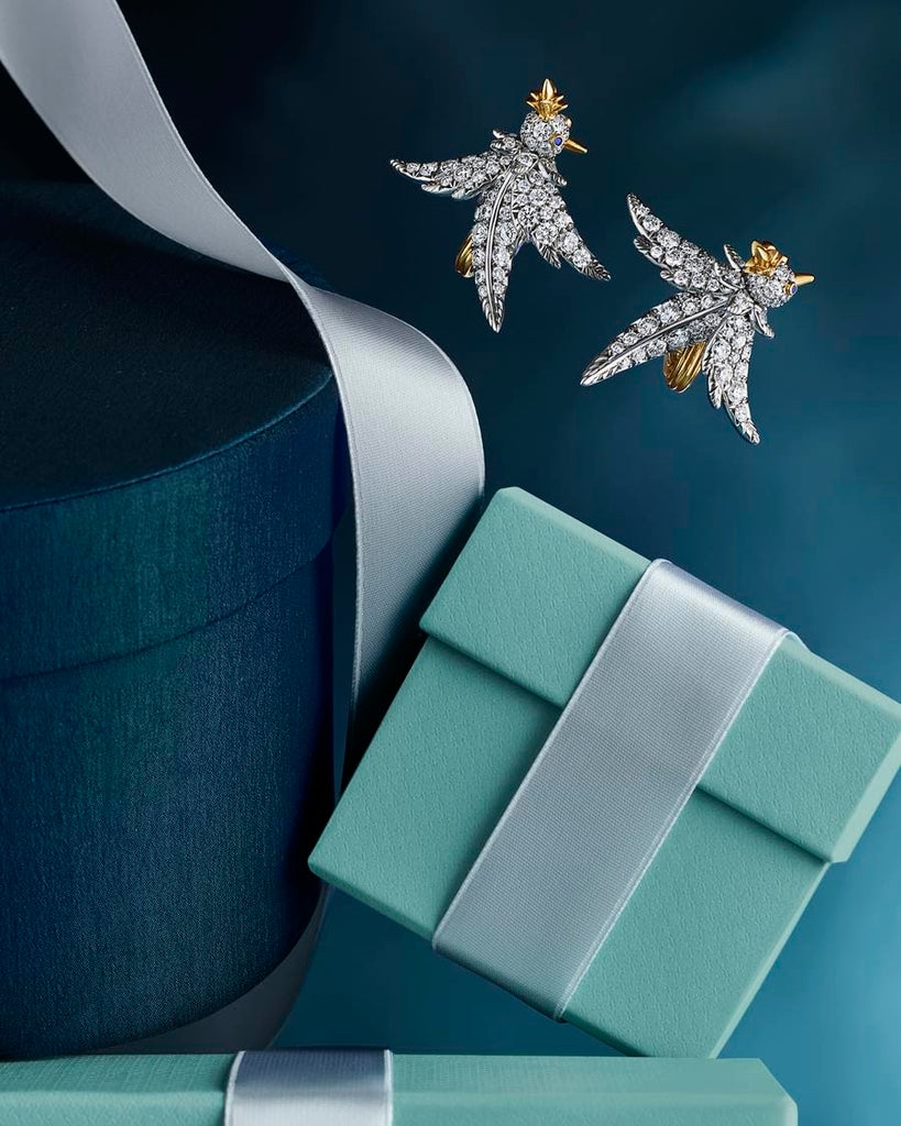 Tiffany & Co. jewelry featured in the holiday campaign. Source: Tiffany & Co.