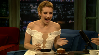 ‘Jimmy Fallon’: Emma Roberts Gets Her Cronut (Video)