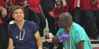 Michelle Obama Backs Hip-Hop Album Featuring Rapping Dr. Oz (Video)