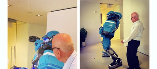 Rupert Murdoch Dances With Robot