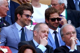 Pippa Middleton, Bradley Cooper and Gerard Butler Take Centre Court (Photos)