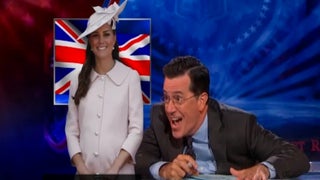 Stephen Colbert Can’t Contain Excitement for Royal Baby … Or Unicorn (Video)