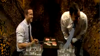 Ryan Reynolds and Jimmy Fallon Get Soaked During Ultimate Game of Water War (Video)