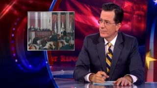 ‘Colbert Report’: Ted Cruz Draws Inspiration From Drawings of Himself (Video)