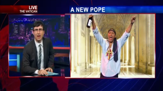 ‘Daily Show’: Pope Has Gay Catholics Coming Out of ‘Ridiculously Ornate Closet’