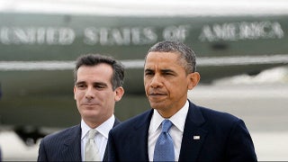 Obama Lunches With Hollywood Moguls, Santa Monica Shooting Nearby