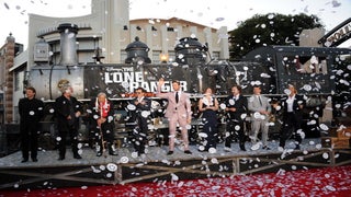 Mascot Mania: ‘Lone Ranger’s’ Johnny Depp, Steve Carell, Miranda Cosgrove Compete in Theme Park Premieres (Photos)