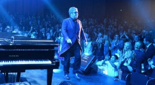 Stones, What Stones? Elton Owns Beverly Hills Crowd