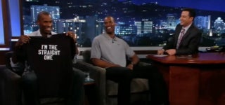 Jimmy Kimmel Asks Jason and Jarron Collins, ‘Which One of You Is Gay?’ (Video)