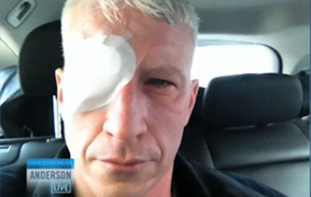 Anderson Cooper Blinded for 36 Hours in Portugal (Video)