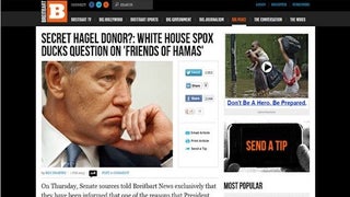 Reporter: Breitbart.com Took My Hagel-Hamas Joke Seriously
