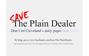 Cleveland Plain-Dealer Slashing Third of Unionized Staff, Union Says