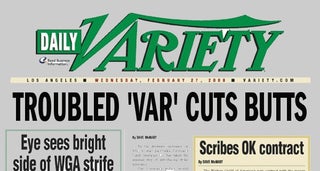 Variety’s Paywall Is Down … Does Variety Know It?