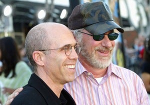 Jeffrey Katzenberg and Steven Spielberg